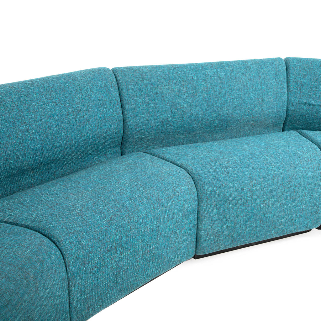 Blue Wedge Modular Sectional Sofa for Herman Miller