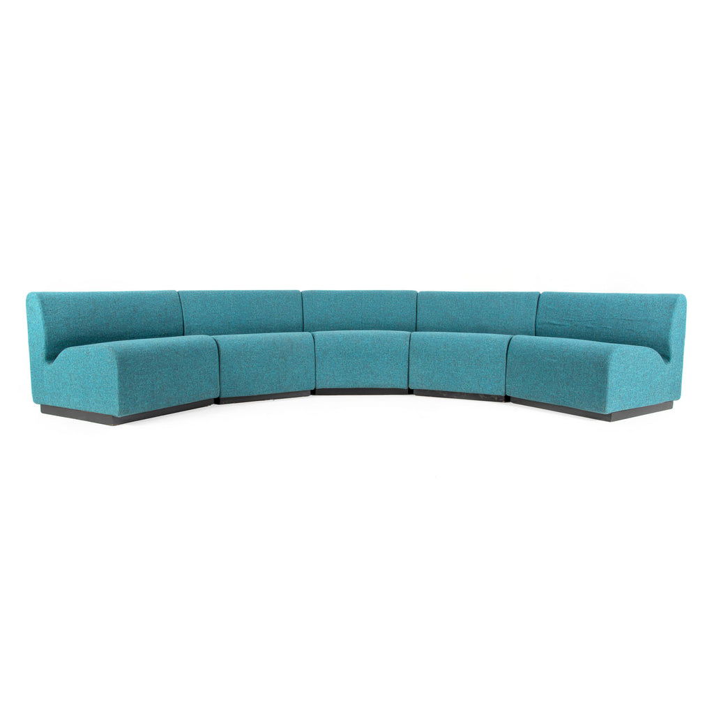 Blue Wedge Modular Sectional Sofa for Herman Miller