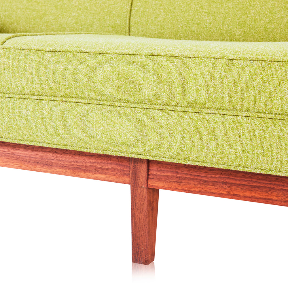 Green Mid-Century Modern Sofa
