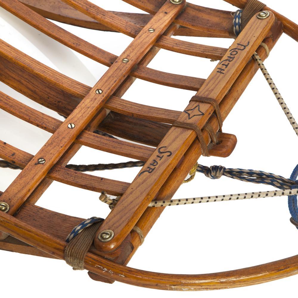 Vintage Wood Dog Sled