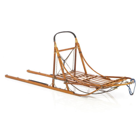 Vintage Wood Dog Sled