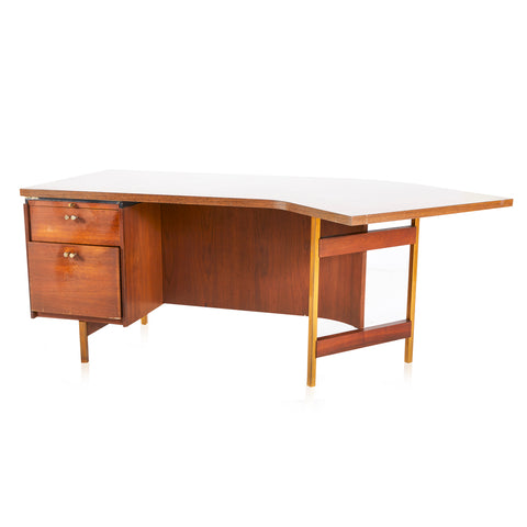 Wood Winged Top Desk