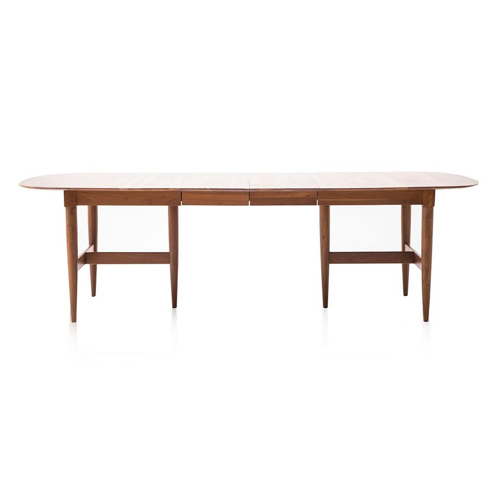 Wood Danish Modern Long Dining Table