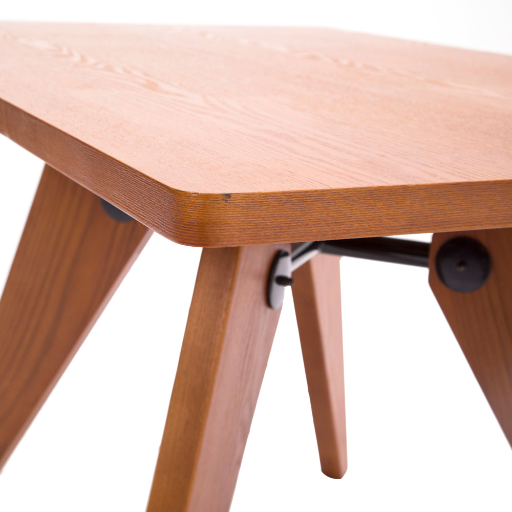 Prouve Medium Wood - Small Rectangle Dining Table