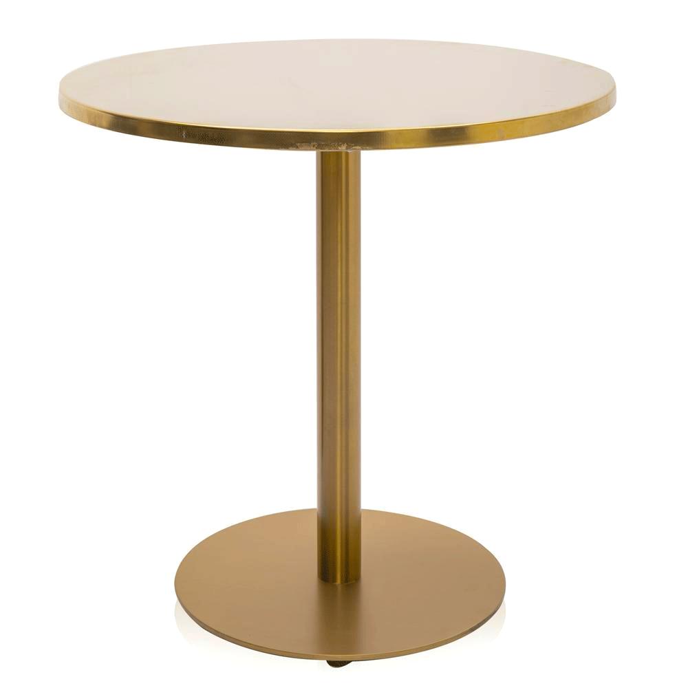 Gold Bistro Table