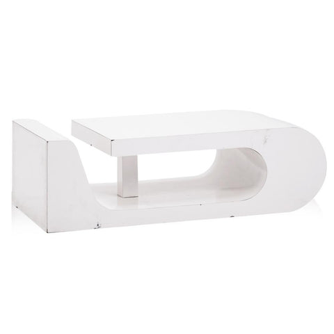 White Modern Folded Coffee Table
