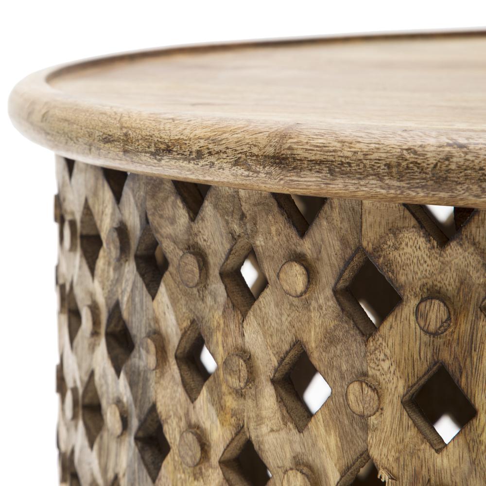 Round Tribal Coffee Table