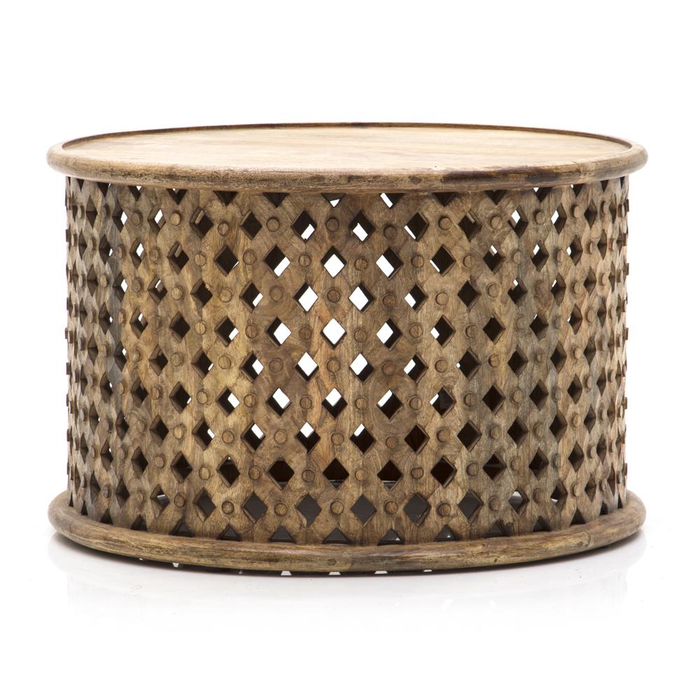 Round Tribal Coffee Table