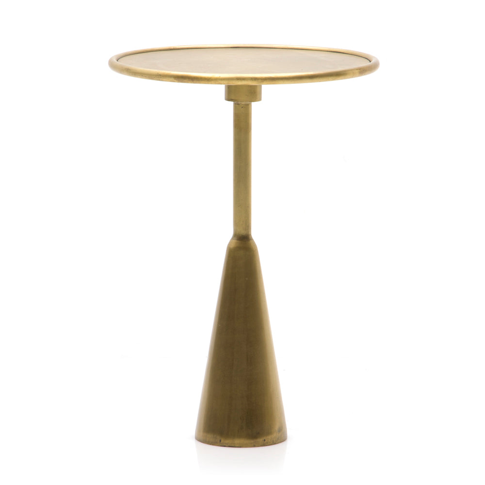 Gold Symbal Side Table