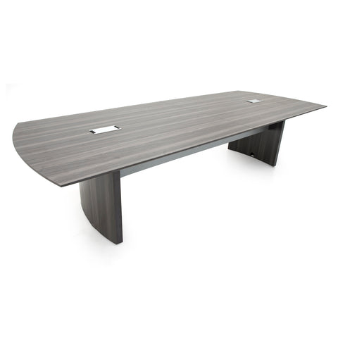 Grey Wood Contemporary Conference Table