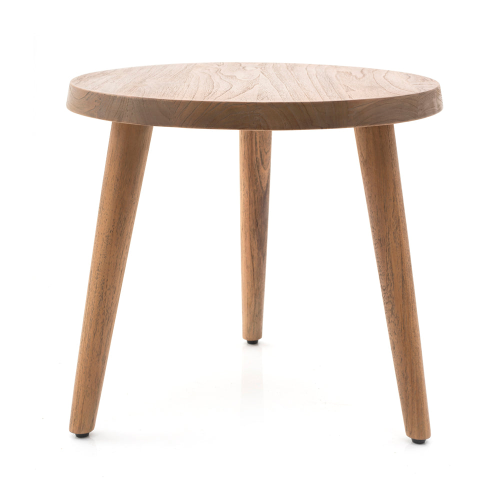 Wood Simple Tripod Side Table