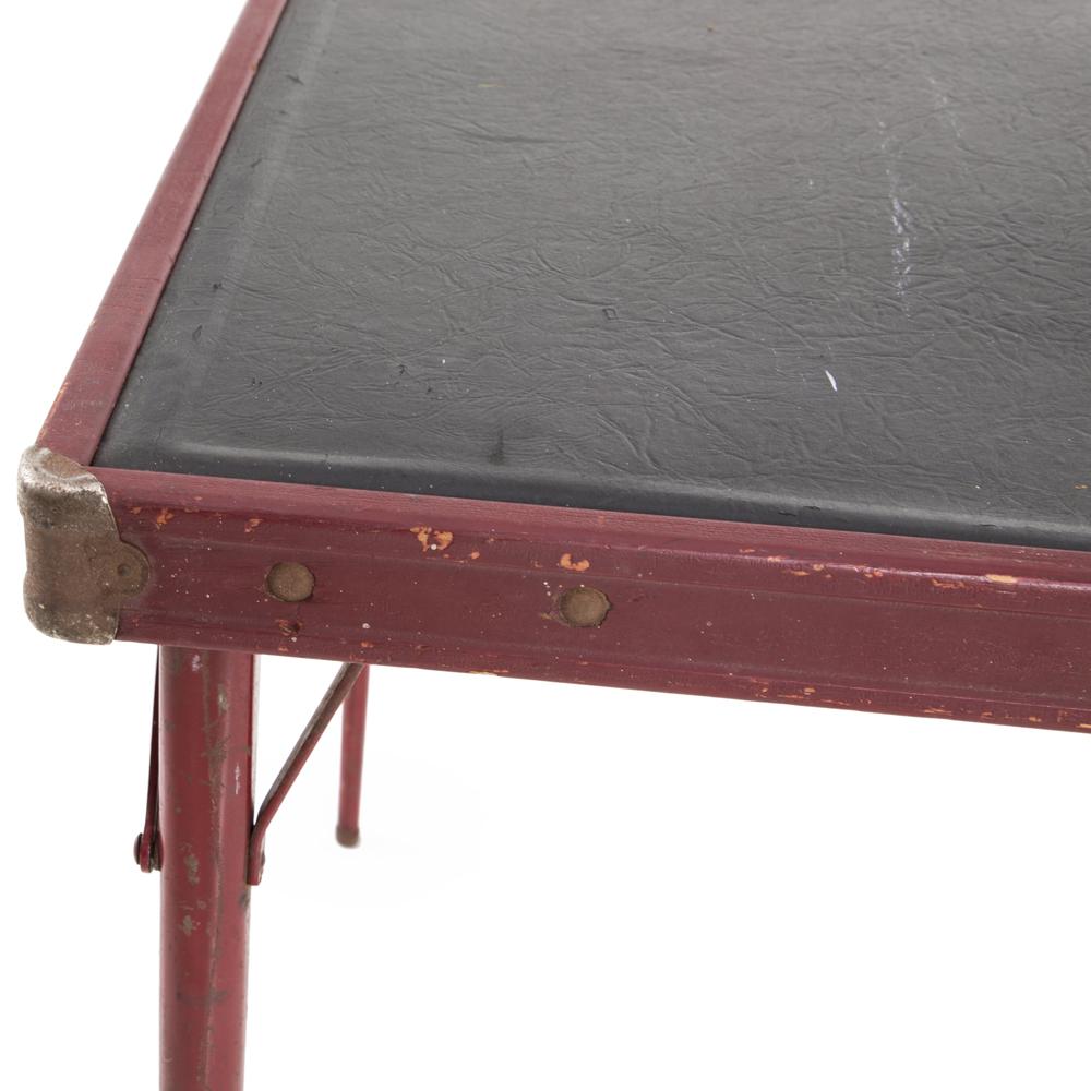 Red and Black Poker Table