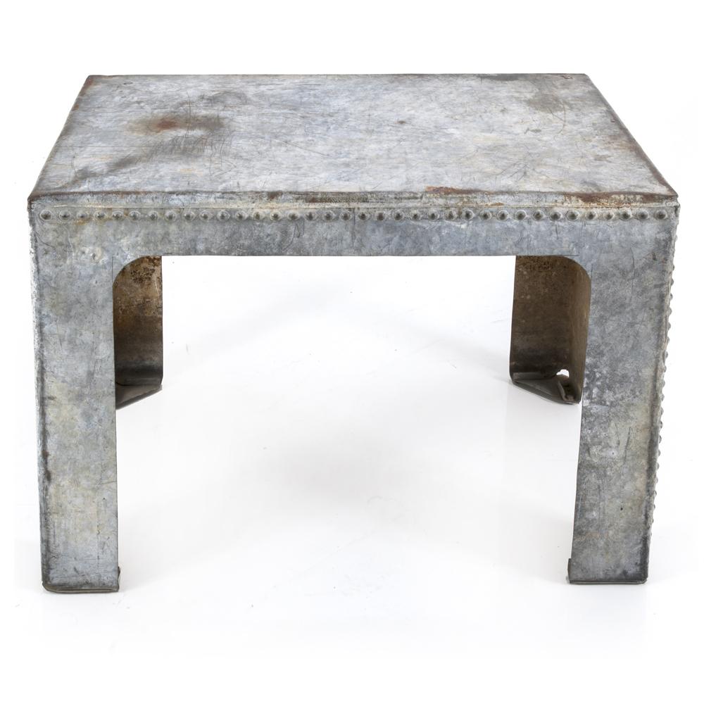 Steel Rusted Grey Work Table