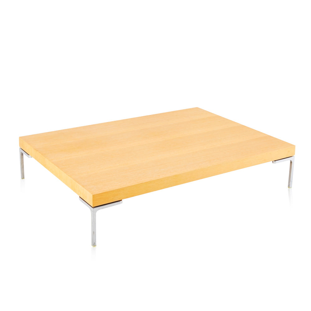 Wood Light Low Contemporary Coffee Table