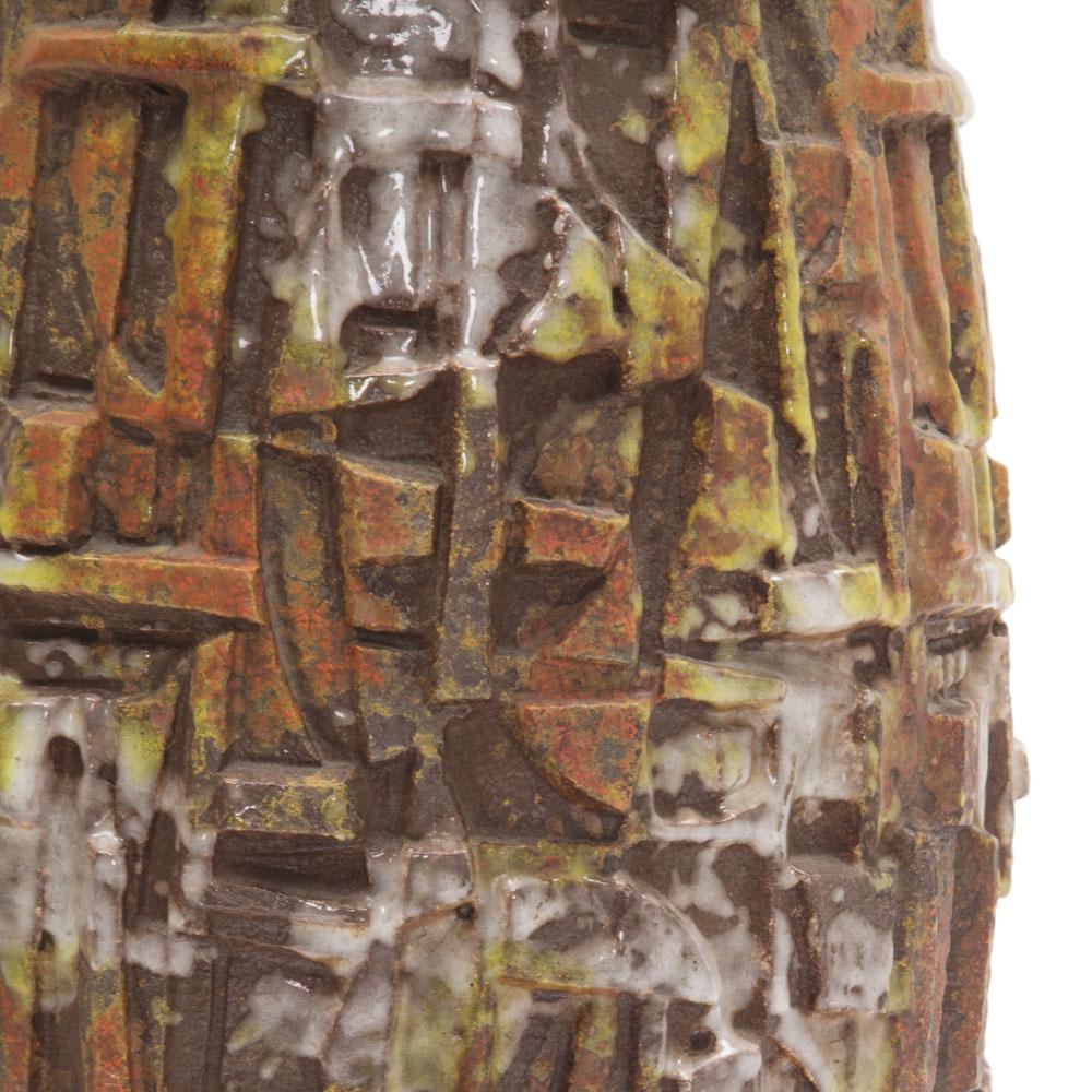 Multicolored Arts and Crafts Vase