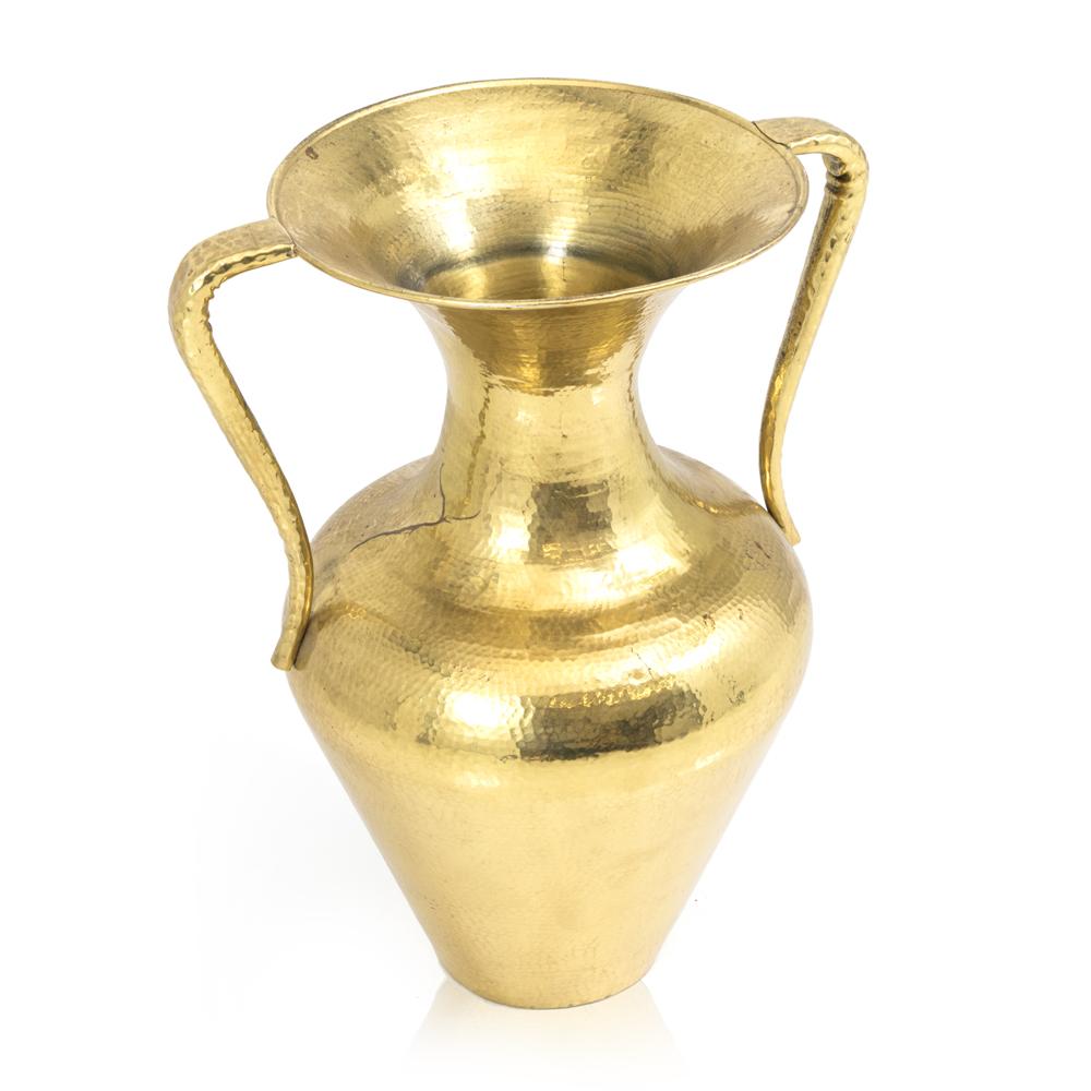 Large Gold Grecian Vase