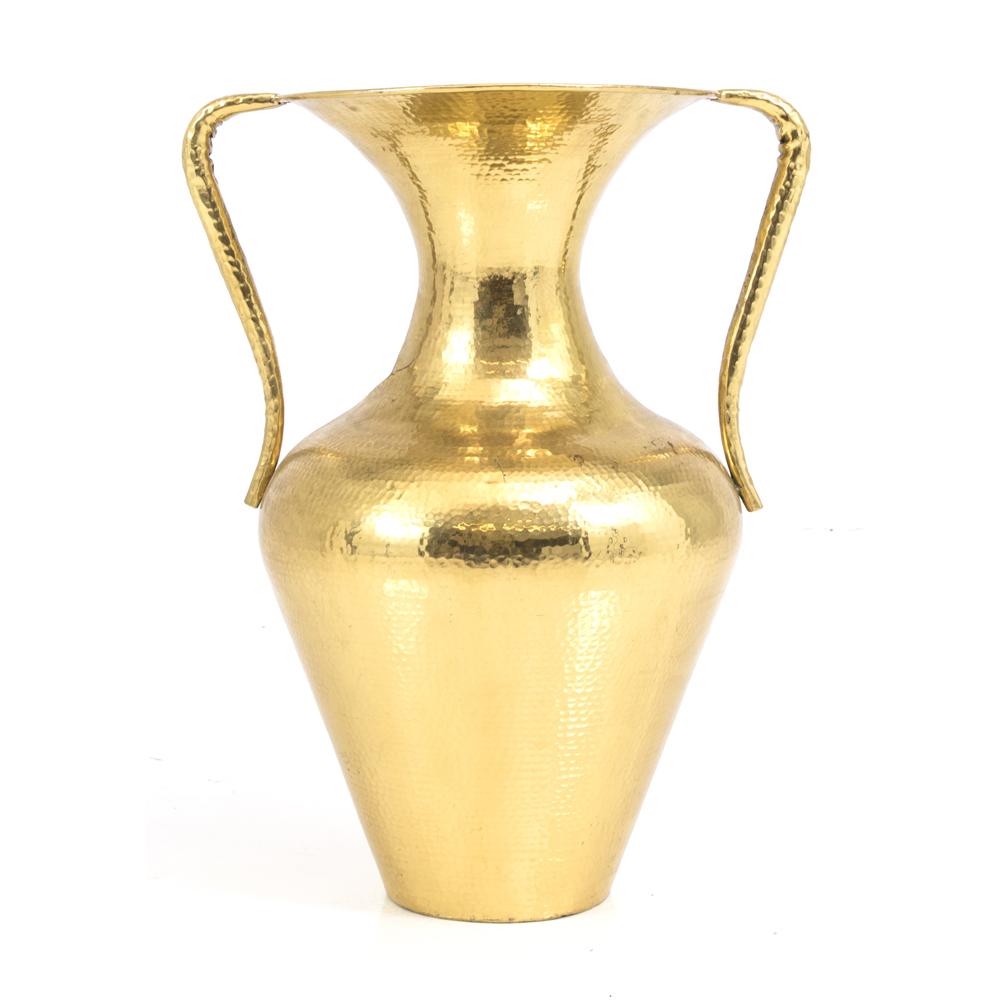Large Gold Grecian Vase