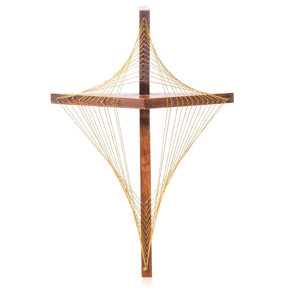 Wood Cross String Art