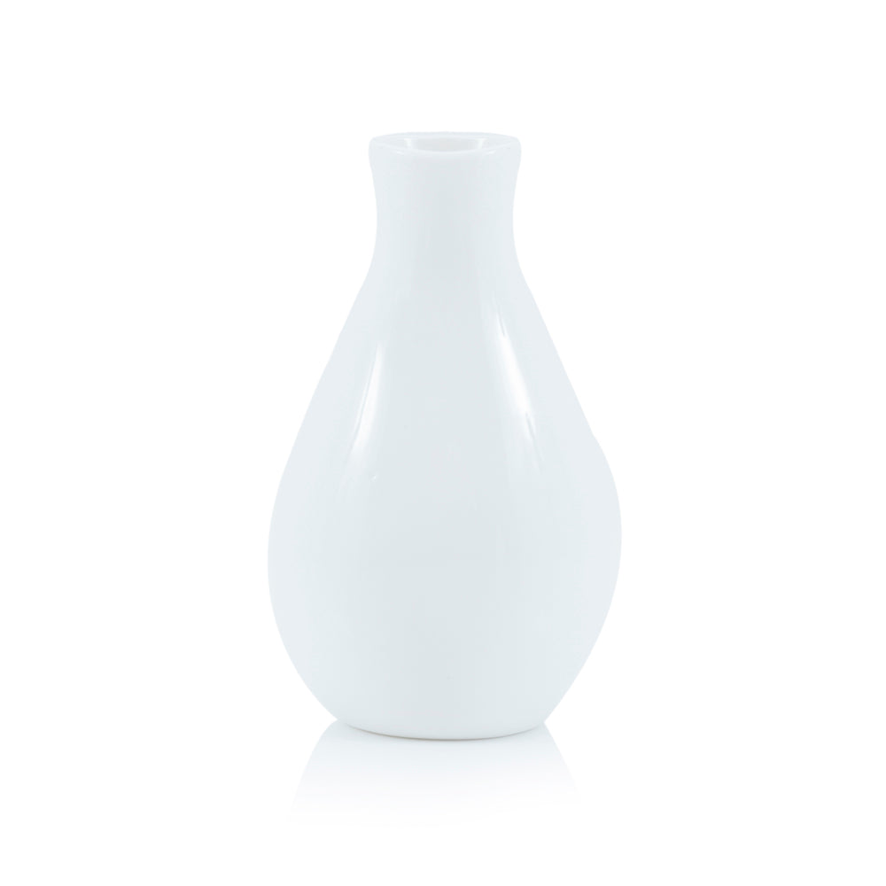 White Ceramic Vase Tall (A+D)