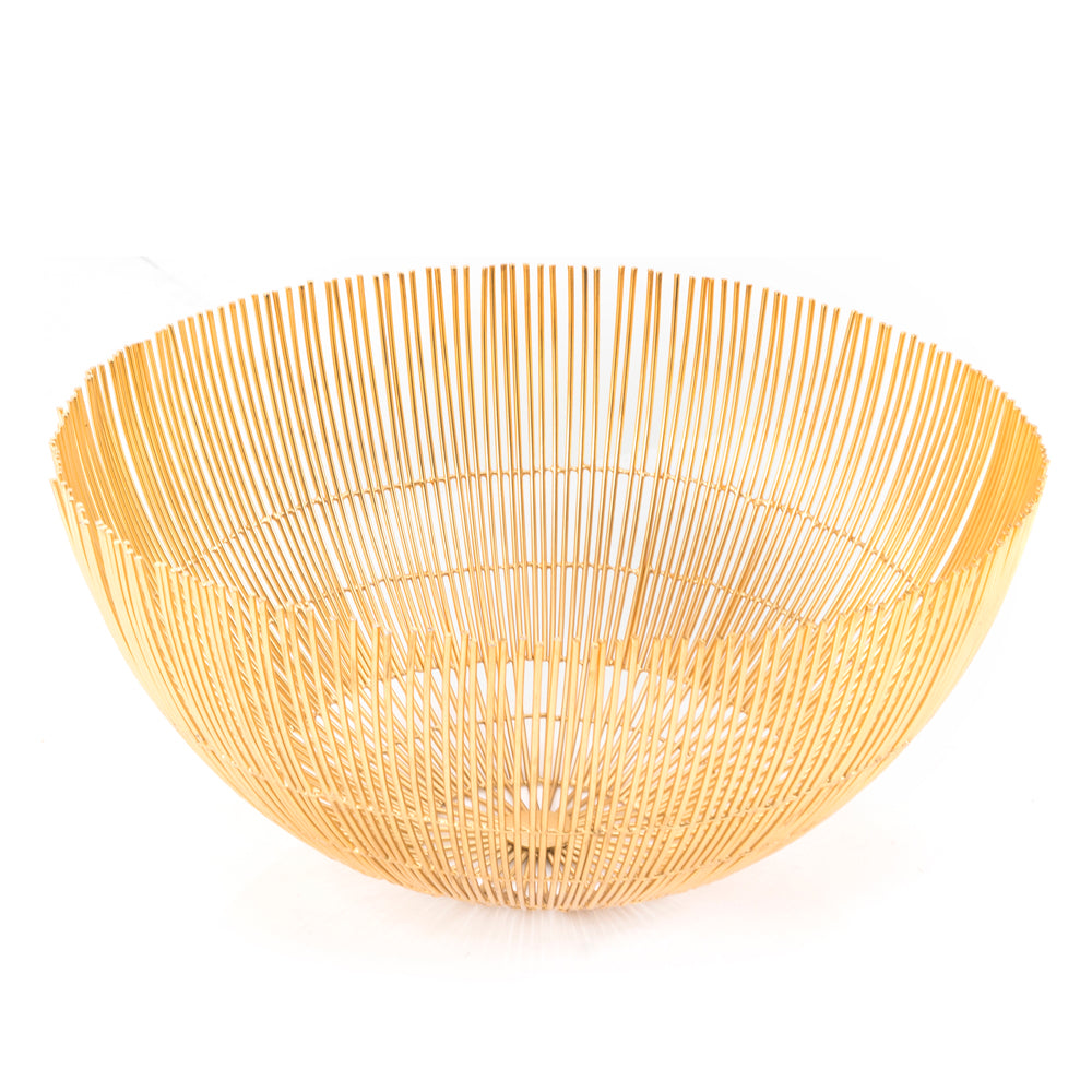 Gold Decorative Fruit Bowl (A+D)