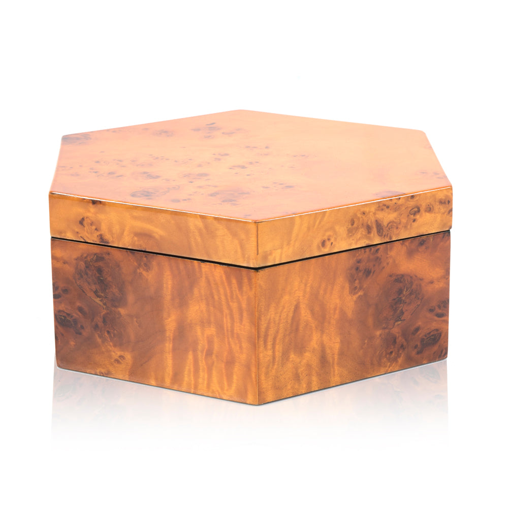Wood Light Burl Box Small (A+D)