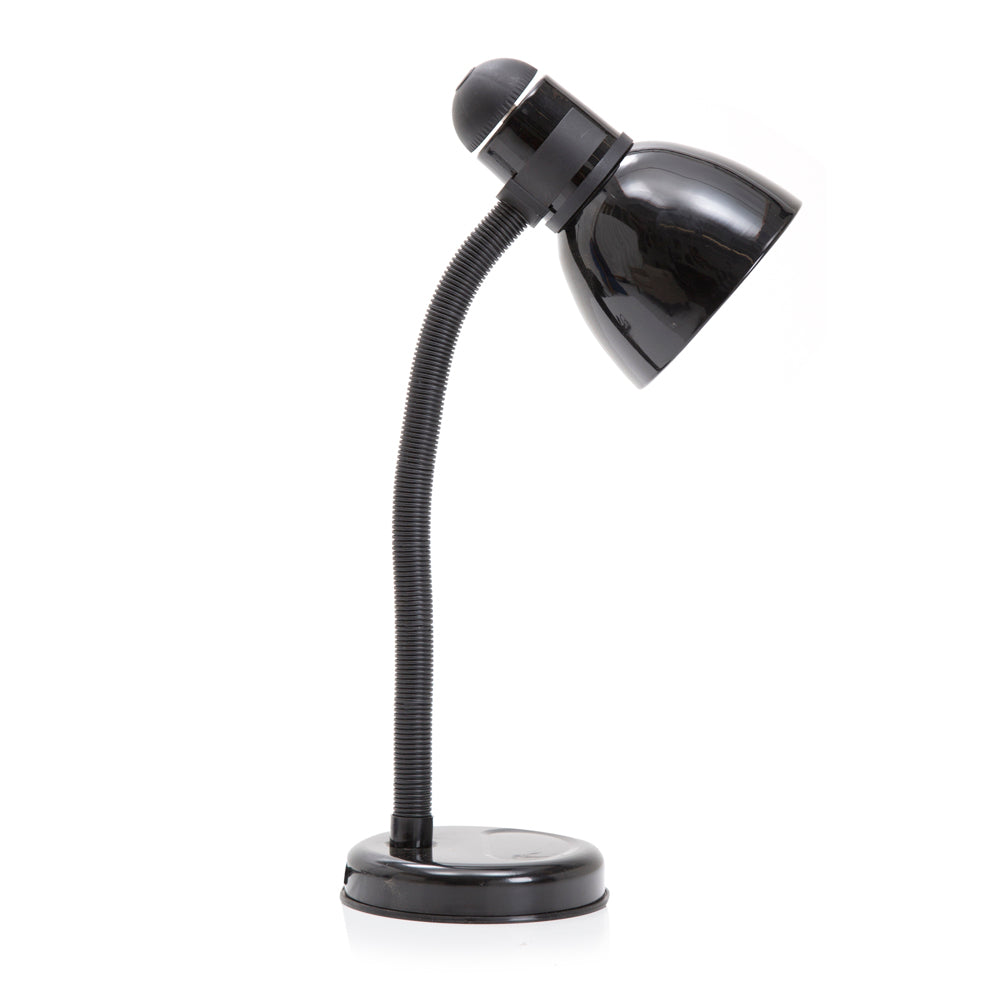 Black Desk Lamp with Adjustable Neck