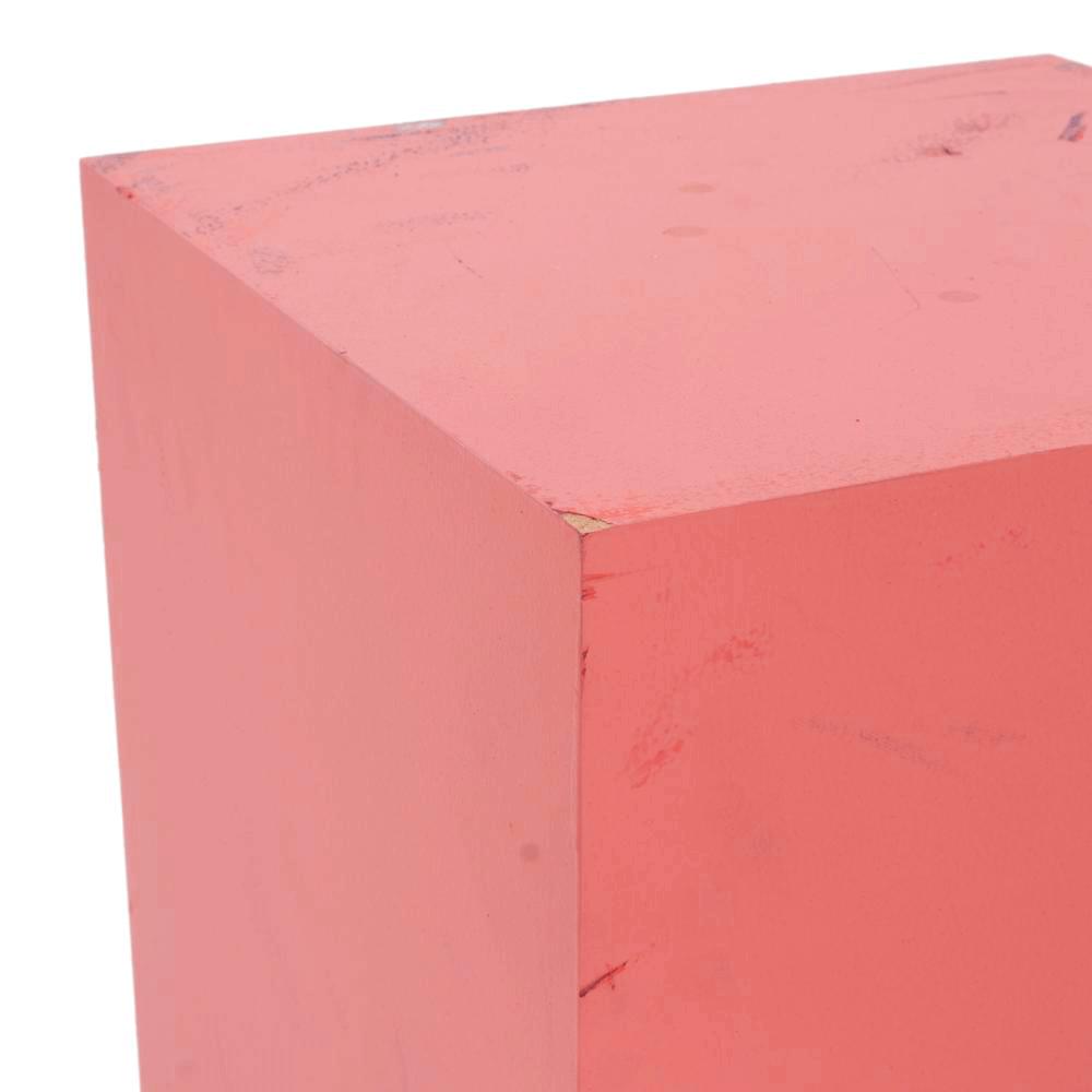 Pink Rectangular Pedestal