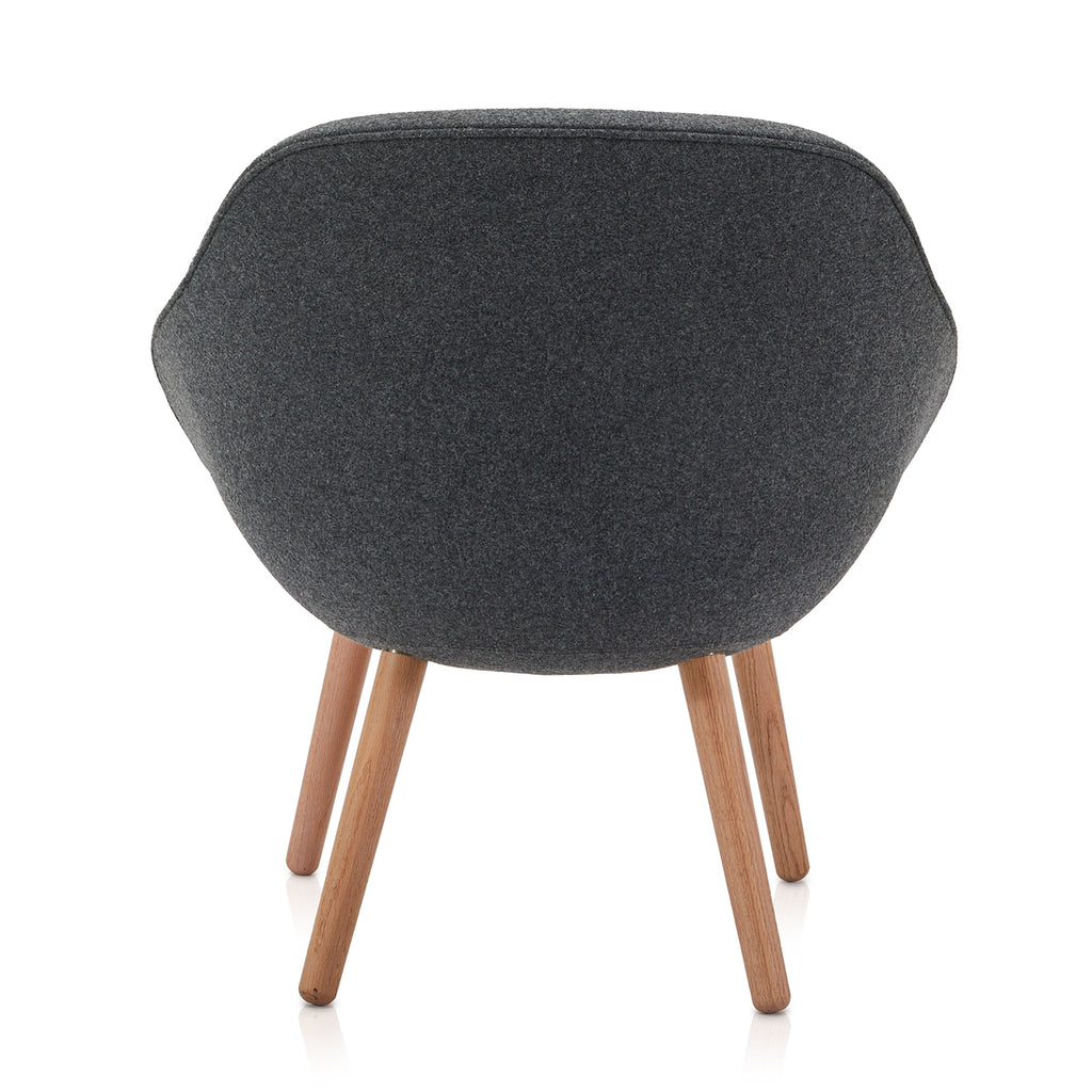 Grey Heather Modern Lounge Chair