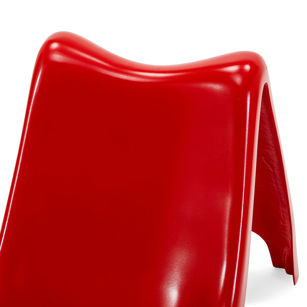 Red Slide Lounge Chair