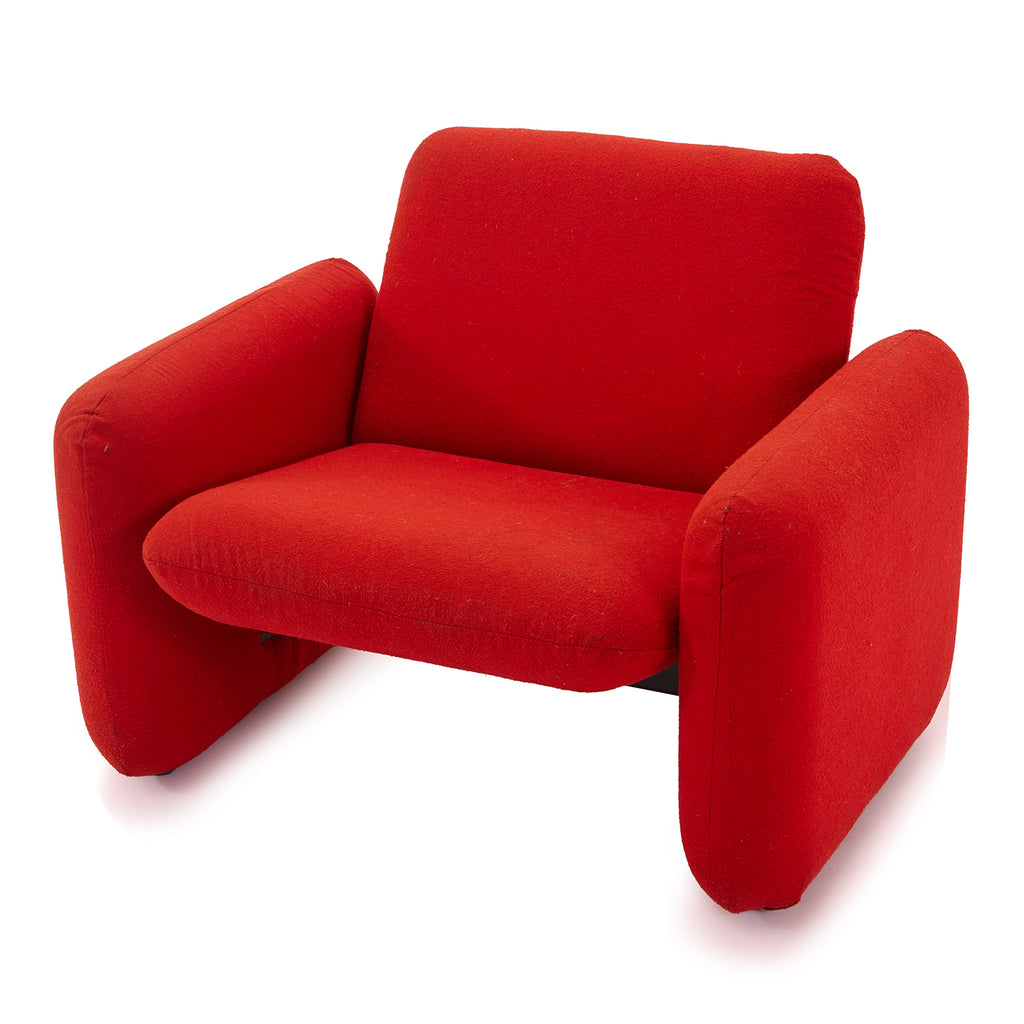 Red Chiclet Chair