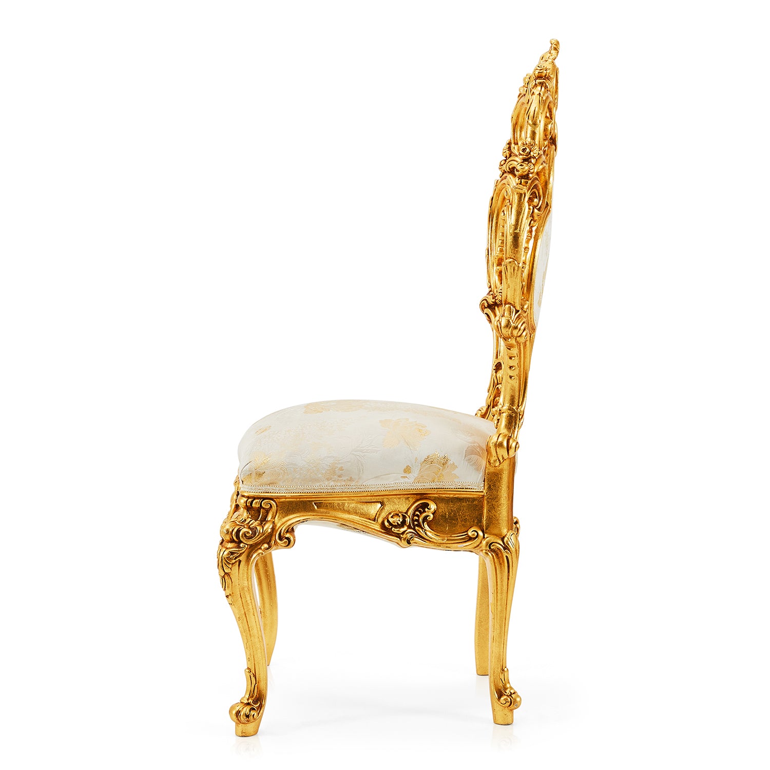 Gold Regal Dining Chair - Gil & Roy Props