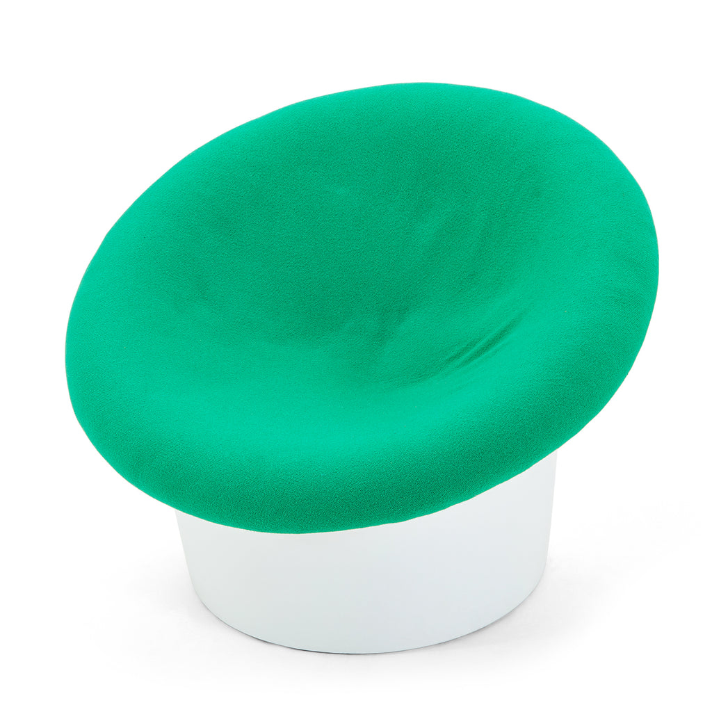Green & White Mushroom Chair