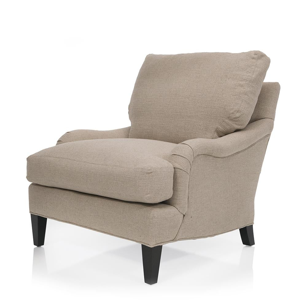 Contemporary Beige Essex Arm Chair