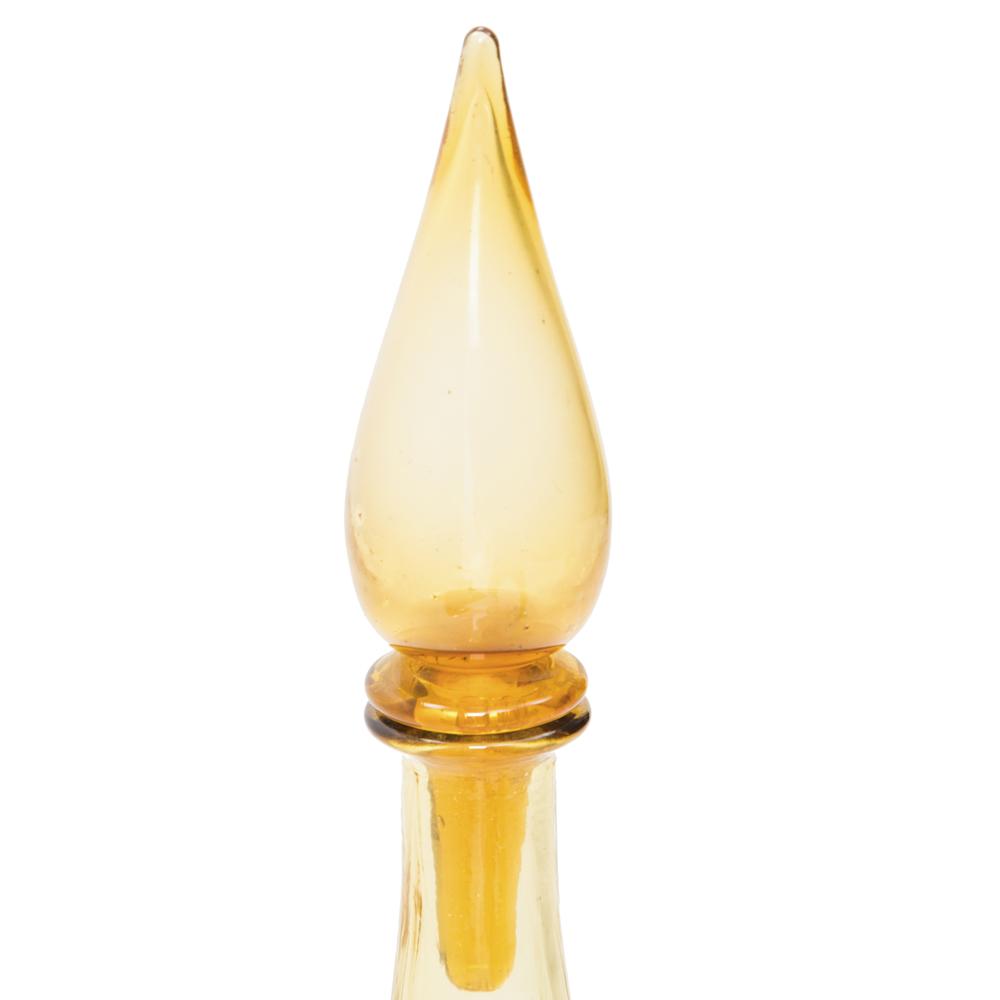 Gold Tear Drop Glass Vase