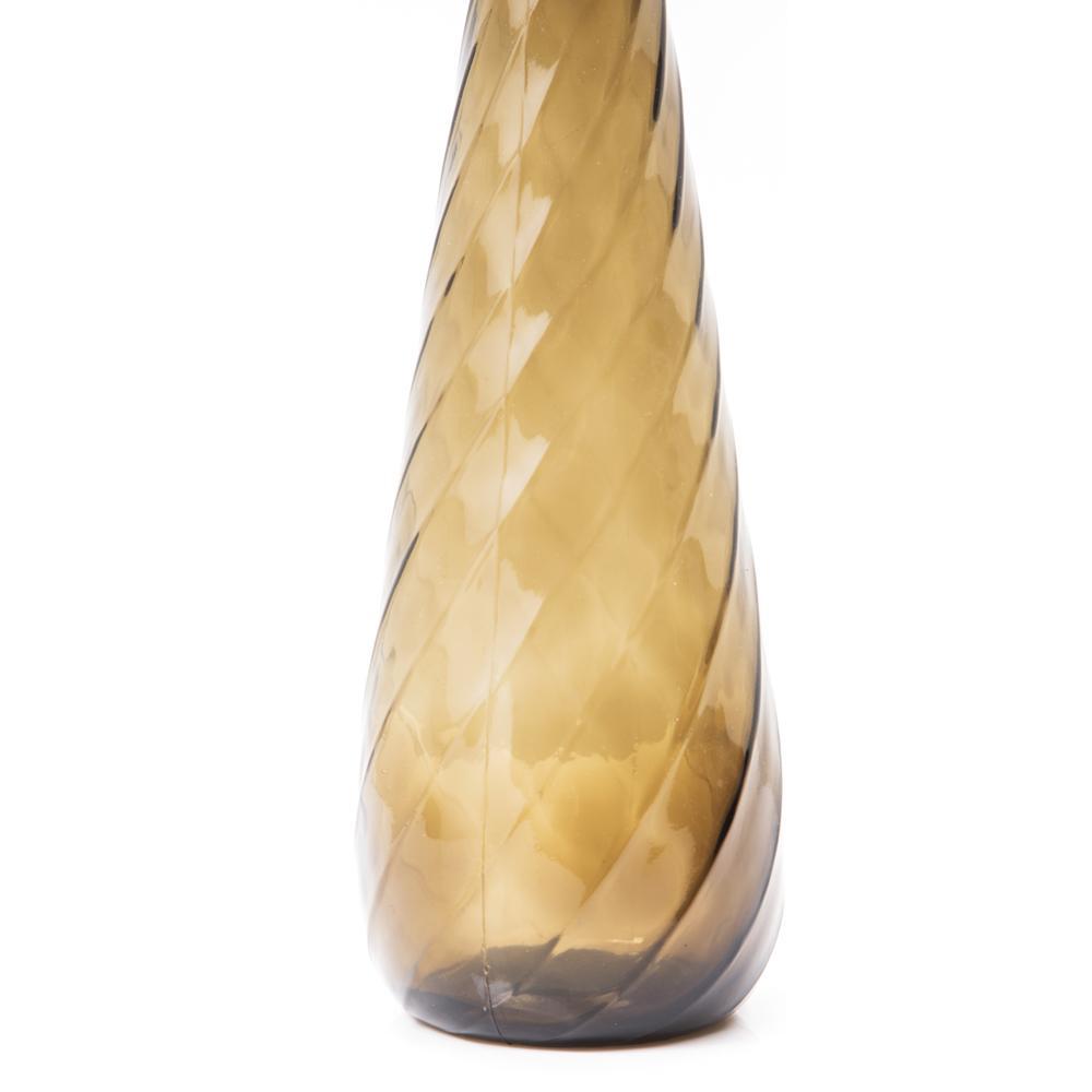 Stone Tear Drop Glass Vase