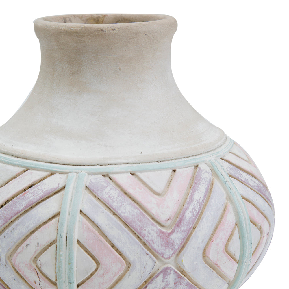 Off White Mediterranean Vase (A+D)