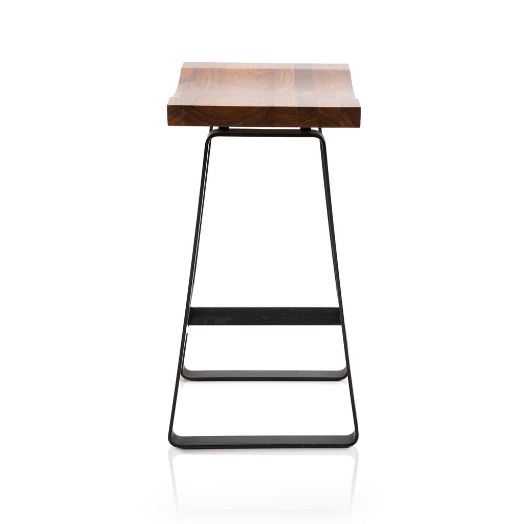 Mid Century Modern Curved Stool