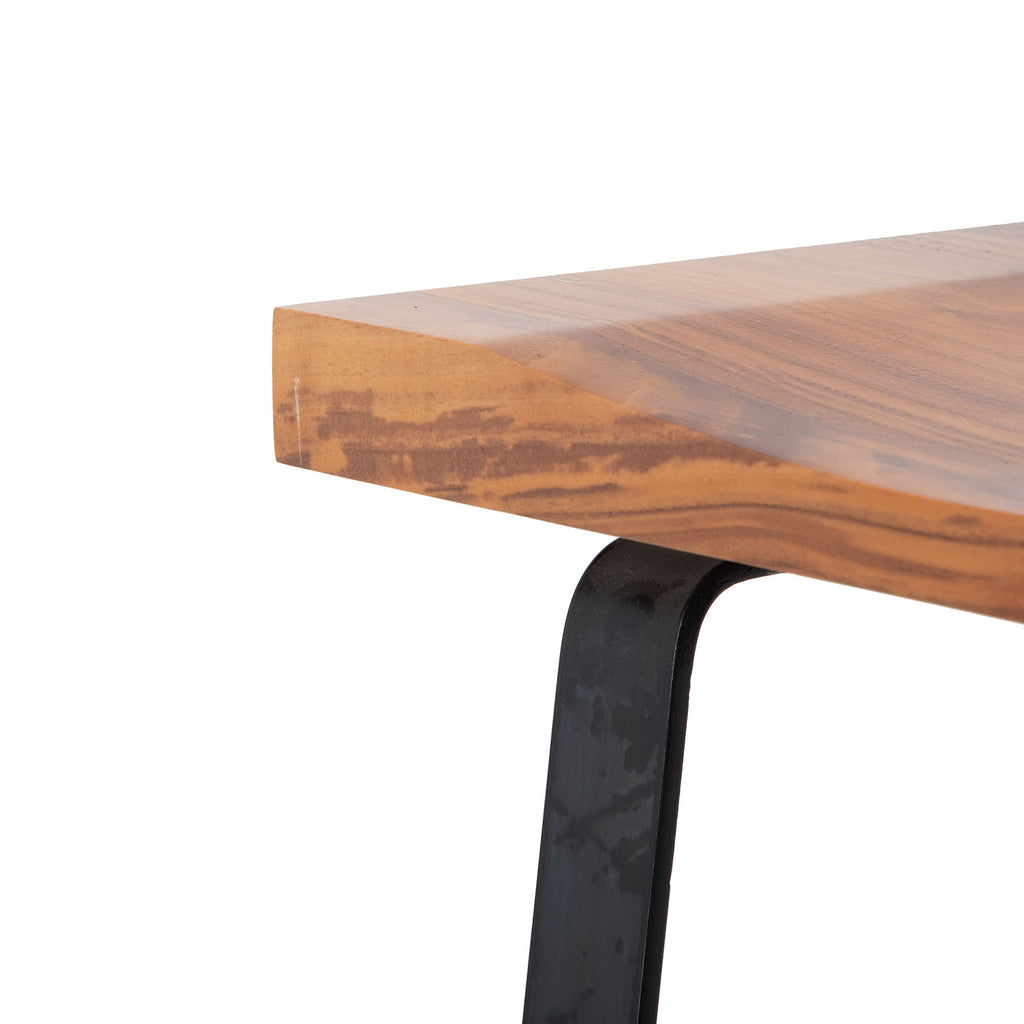 Mid Century Modern Curved Stool