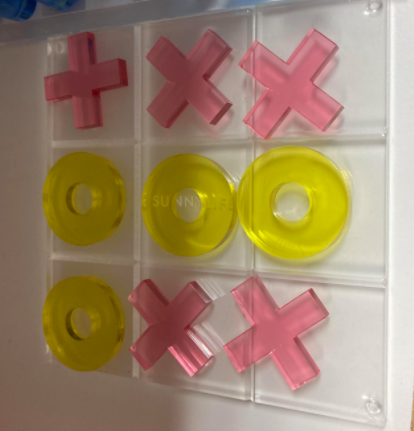 Acrylic Tic Tac Toe (A+D)