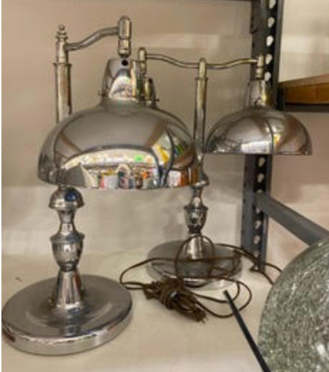 Chrome Desk Lamp