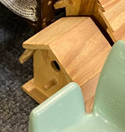Miniature Wooden Bird House