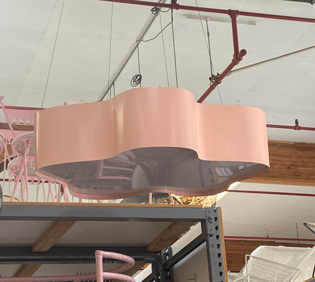 Pink Cloud Chandelier
