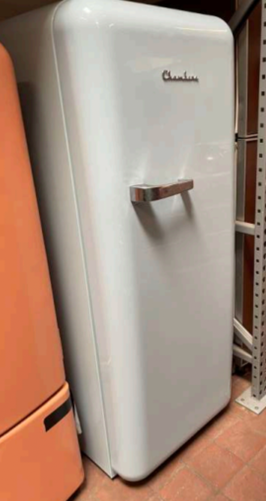 Vintage Blue Refrigerator