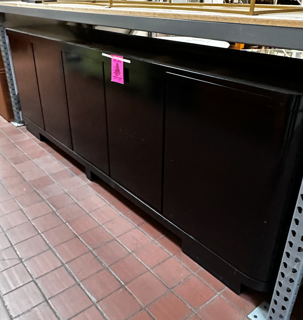 XL Black Credenza