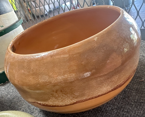 Tan Ceramic Bowl