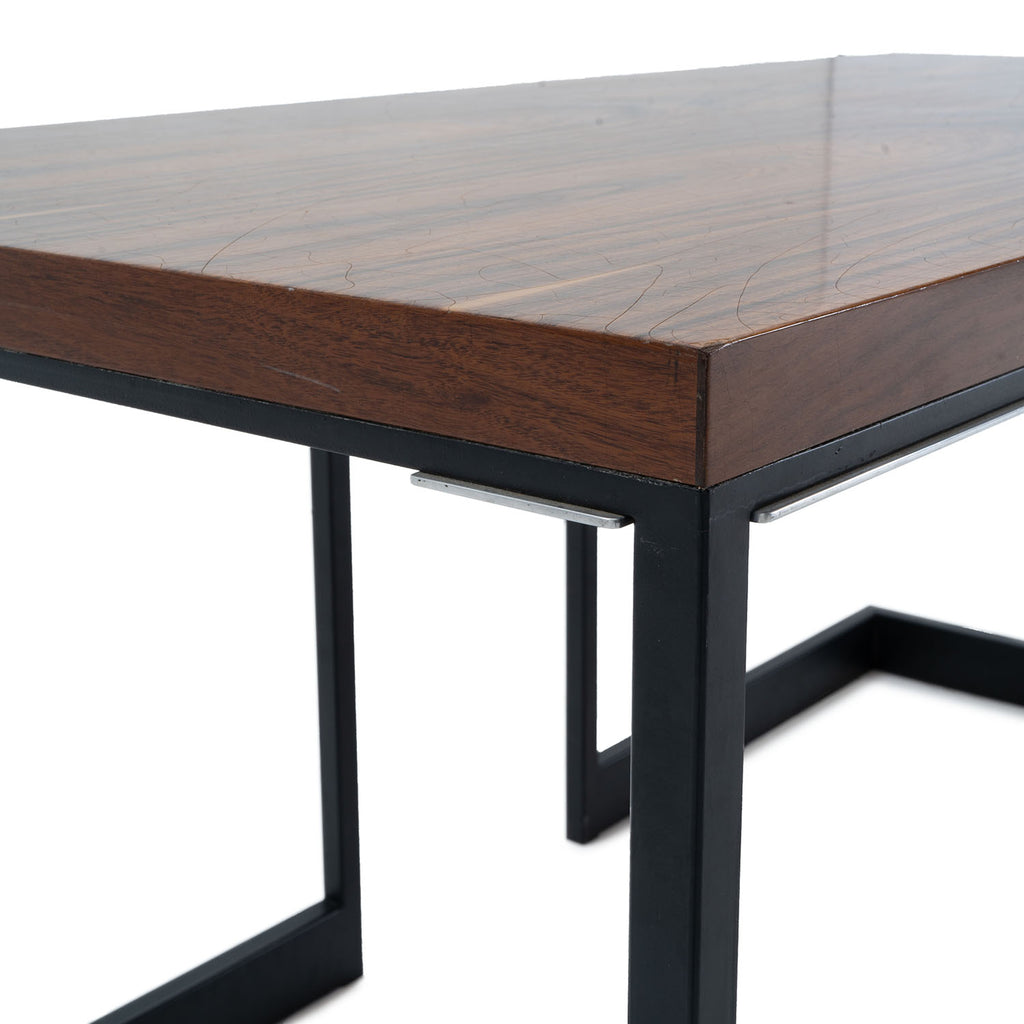 Wood Dark Contemporary Table Desk