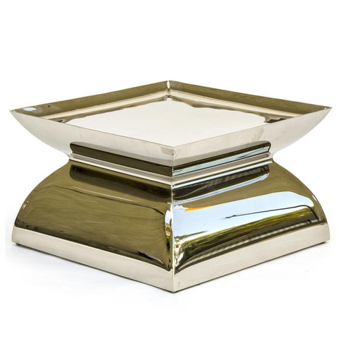 Square Chrome Pedestal