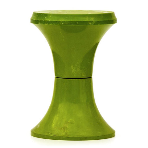 Green Hour Glass Pedestal
