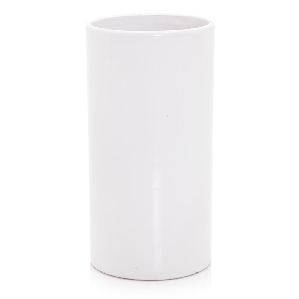 White Modernist Vase