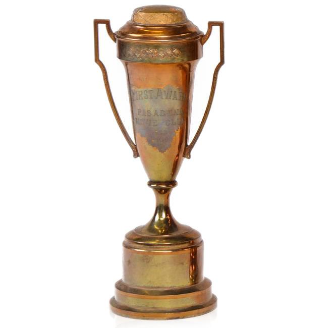 Brass Trophy Cup Shiny 10'' (A+D)